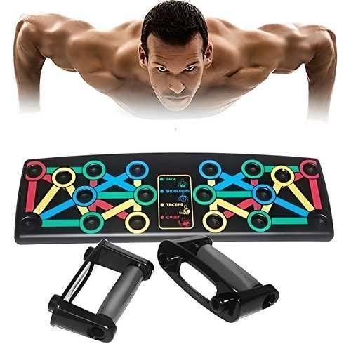 14-in-1 Push-Up Board – Multifunctional Push-Up Bar System for Full-Body Training