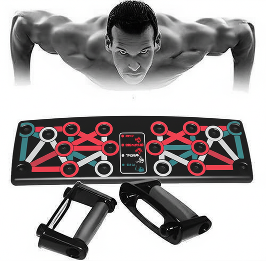 14-in-1 Push-Up Board – Multifunctional Push-Up Bar System for Full-Body Training